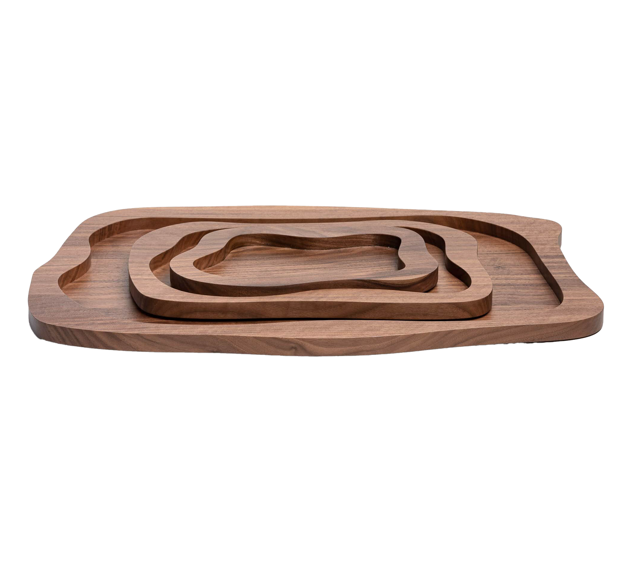 PLATEAU EN BOIS MORIBANA NOYER MOYEN