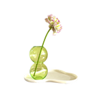 VASE À BULLES - PISTACHE