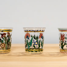 WATER TUMBLER PERSIAN FLOWERS NO. 3