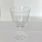 SERVICE A BOIRE Nr 238 - PATRICIEN - VERRE A EAU SUR TIGE - LOT DE 4