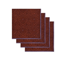 SERVIETTE BAJARA - ROUILLE - LOT DE 4