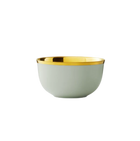 BOL À CHAMPAGNE BELVEDERE CÉLADON ET OR