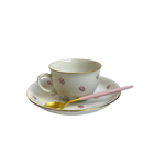 TASSE À ESPRESSO PETITES ROSES ÉPARSÉES - LOT DE 2